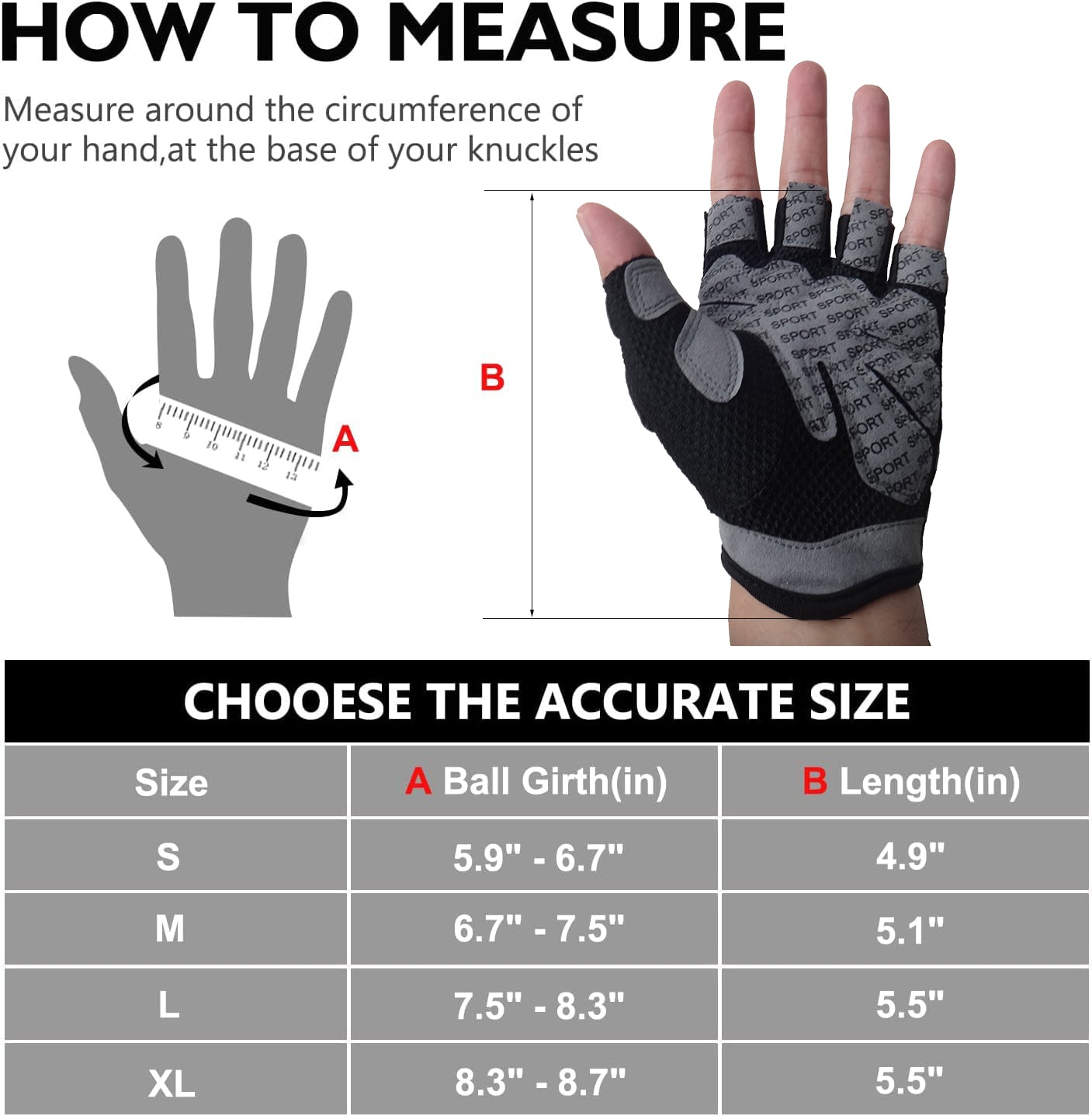 ERUMEI Weight Lifting Gloves for Men Women Gym Cycling Gloves