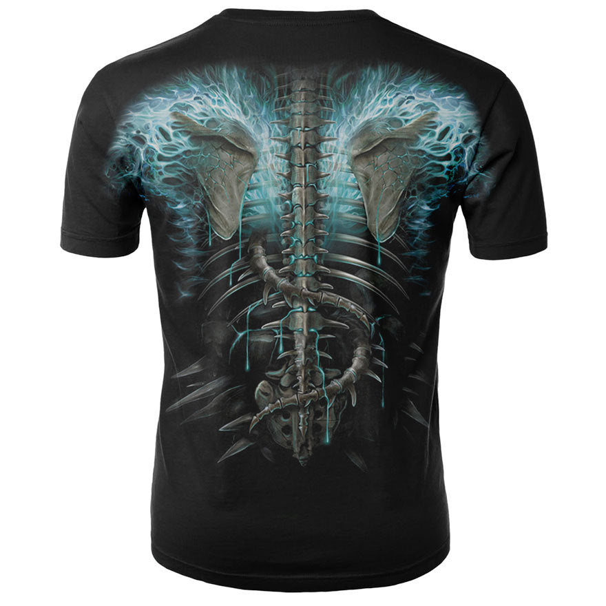 Men's Skull 3D Short Sleeve T Shirts - CTHOPER