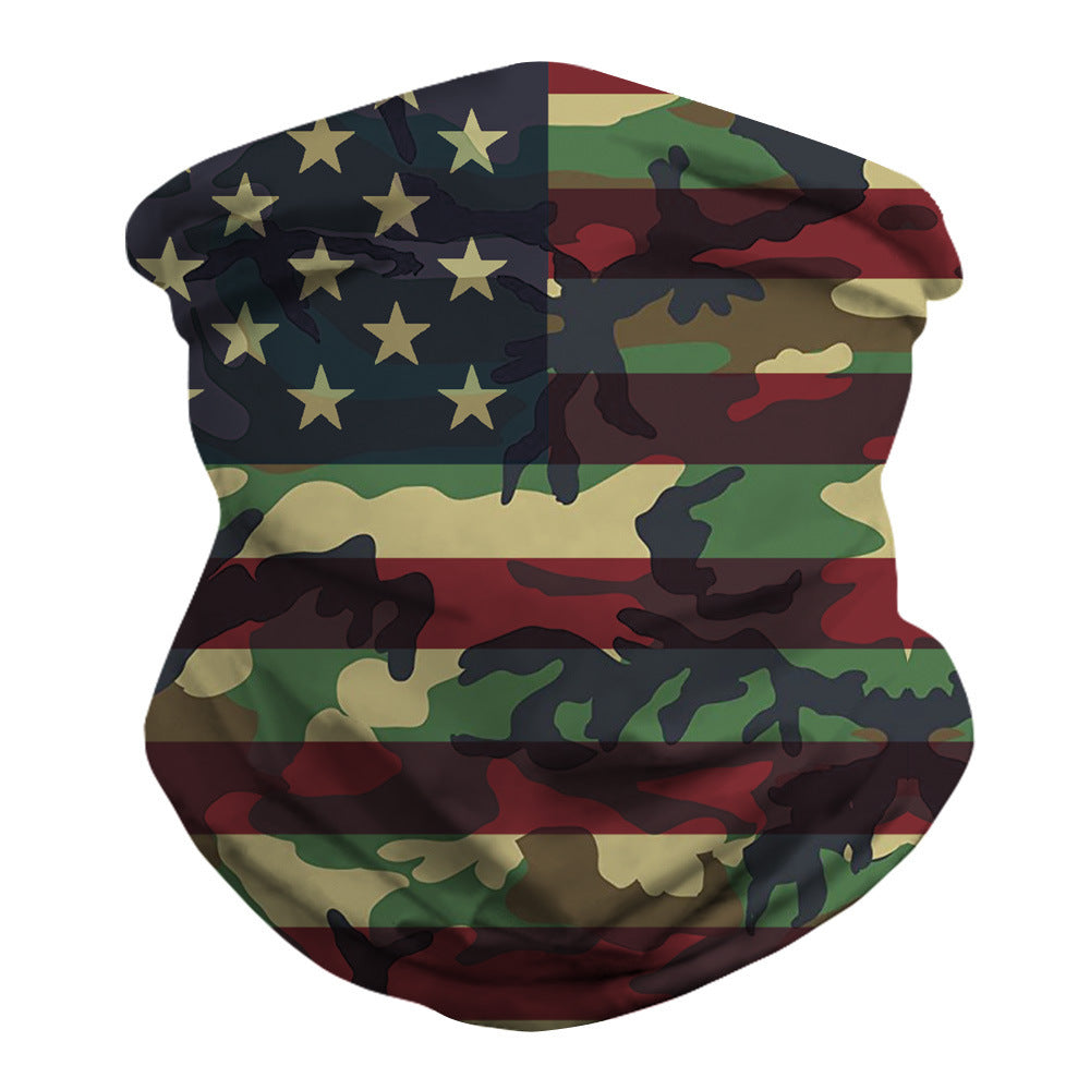 CTHOPER American Flag Gaiter/Cooling Neck Gaiter/Tube Headwear Bandana Running Cycling Motorcycle Face Mask - CTHOPER