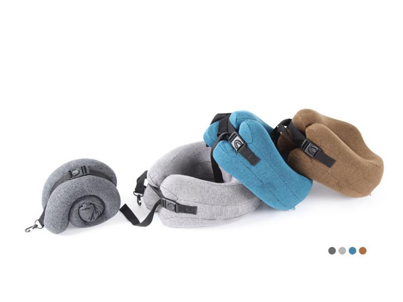 Memory Foam Travel Neck Pillow Head Chin Support Cushion for Sleeping on Airplane Car Office Pillows Travel Headrest Cushion
