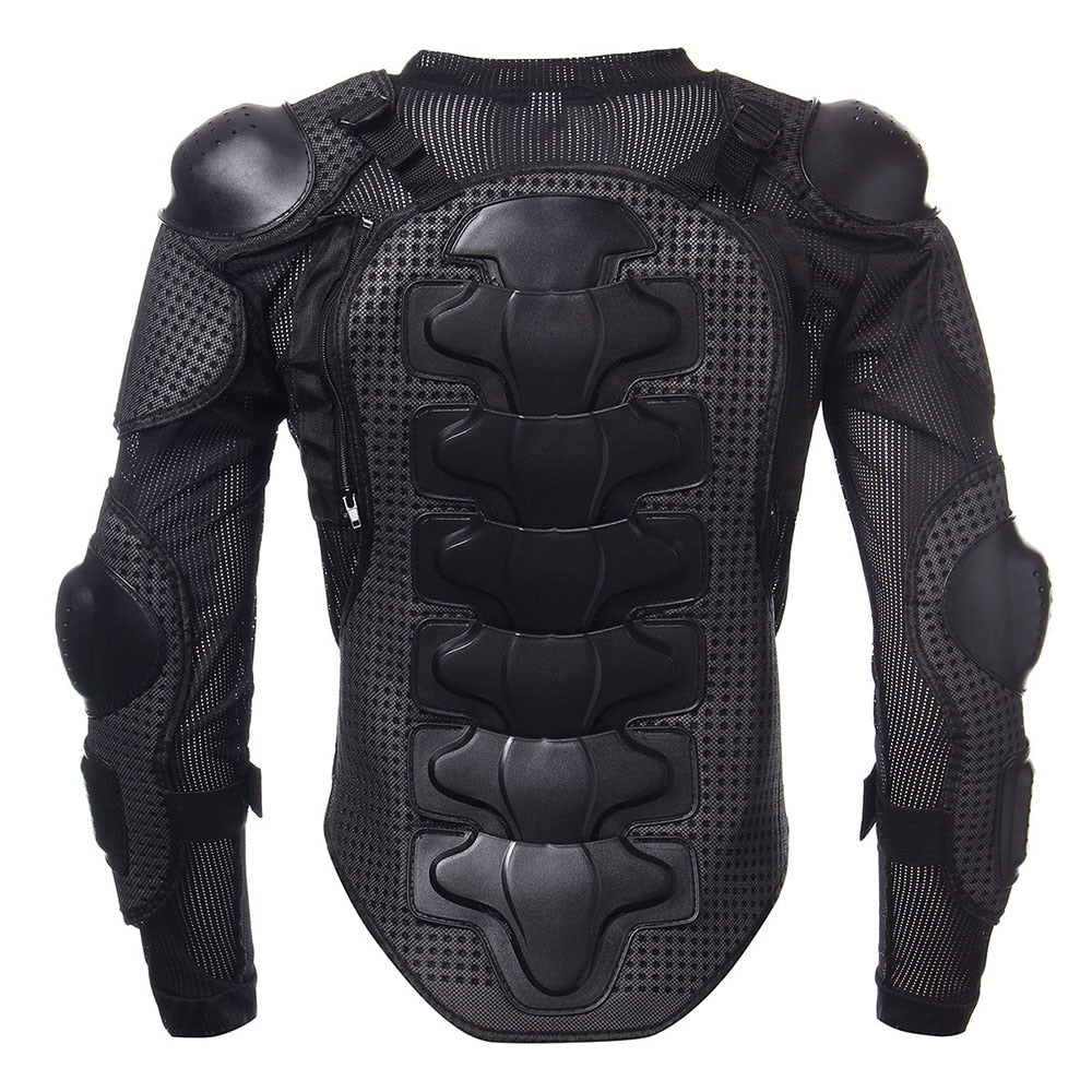 New Full Body Motorcycle Armor Motorcycle Protective Armor Motorcycle Riding Jacket Spine Shoulder Chest Protection Size S-3XL