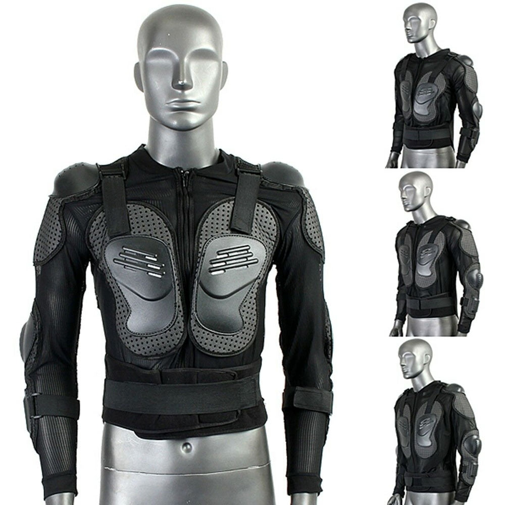New Full Body Motorcycle Armor Motorcycle Protective Armor Motorcycle Riding Jacket Spine Shoulder Chest Protection Size S-3XL