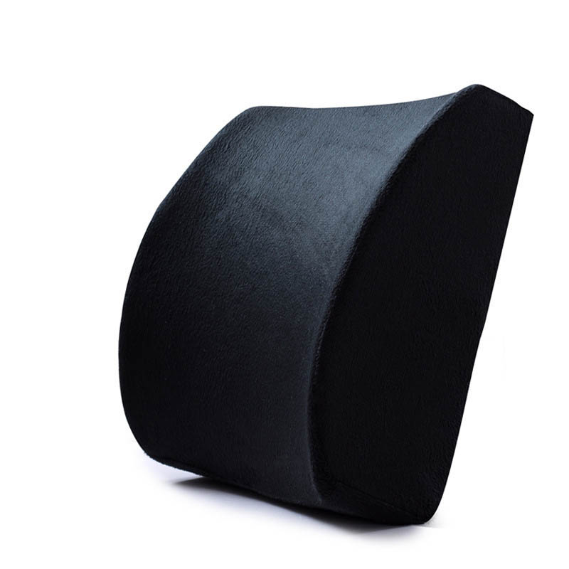 Travel Car Back Cushion Coccyx Orthopedic Memory Foam Massage Seat Cushion Chair Back Pad Office Nap Therapy Callipygian Cushion