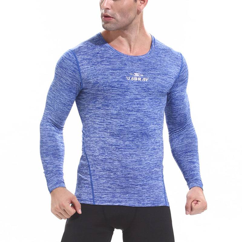 Men's Pro Running Long Sleeve Compression T-Shirts - CTHOPER