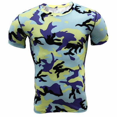 Men's Quick-drying Fitness Short Sleeve T-shirt - CTHOPER