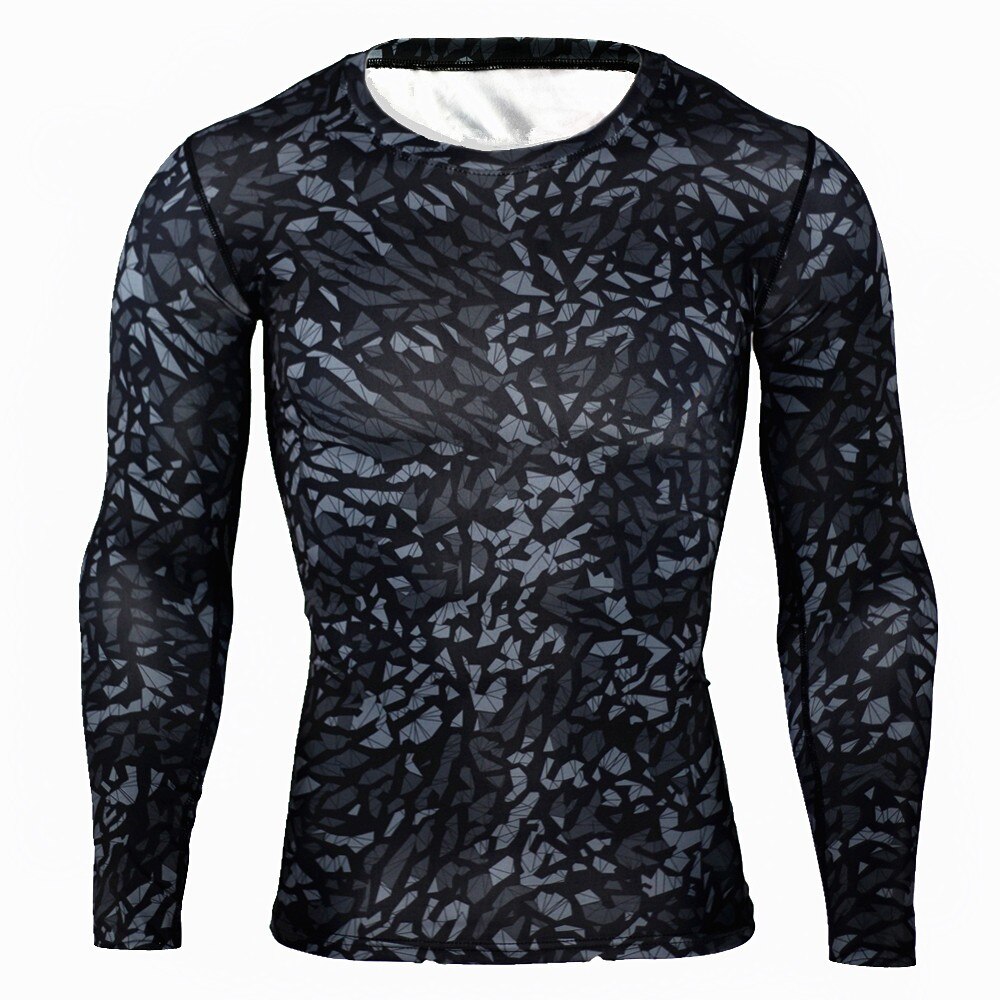 Men's Quick-drying Fitness Long Sleeve T-shirt - CTHOPER