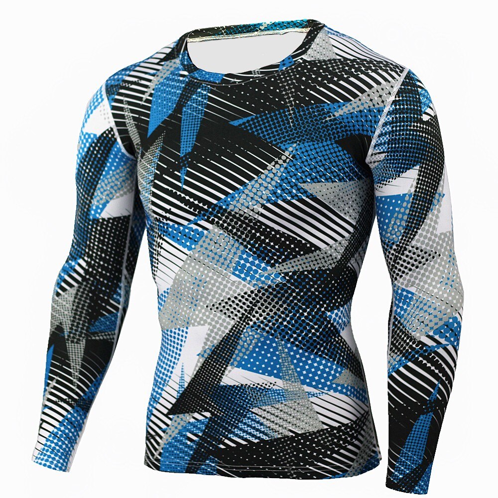 Men's Quick-drying Fitness Long Sleeve T-shirt - CTHOPER
