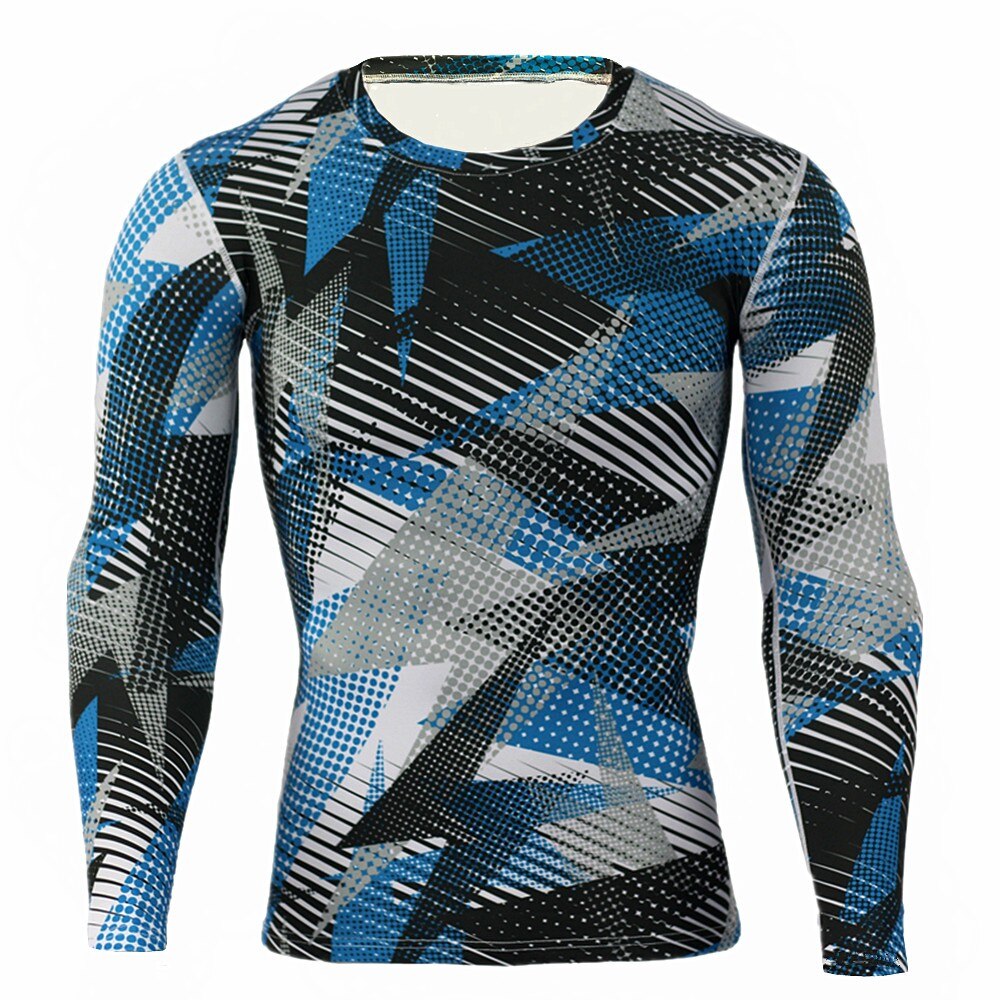 Men's Quick-drying Fitness Long Sleeve T-shirt - CTHOPER