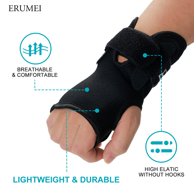 ERUMEI Wrist Guards Hand Protector for Snowboarding, Skiing, Skateboarding