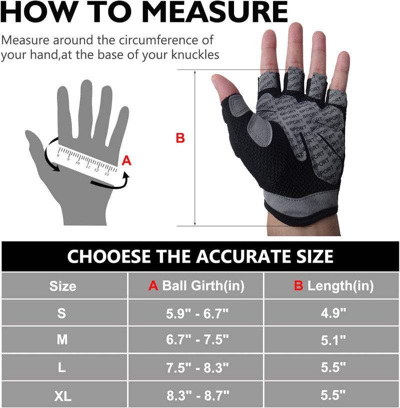 ERUMEI Weight Lifting Gloves  for Men Women Gym Cycling Gloves