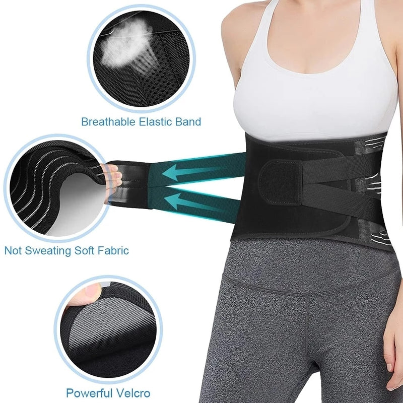 CTHOPER Back Lumbar Support Belt Medical Waist Orthopedic Brace Posture Men Women Corset Spine Decompression Waist Trainer Pain Relief