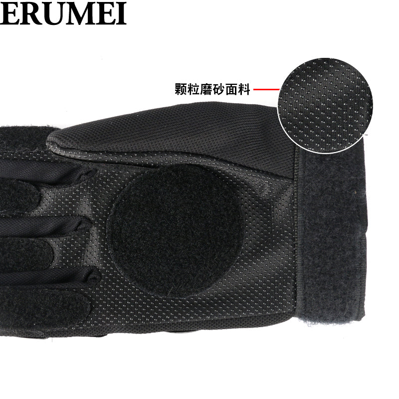 ERUMEI Skateboard Gloves With Sliders Standard Long Board Road Downhill Brake Slide Gloves