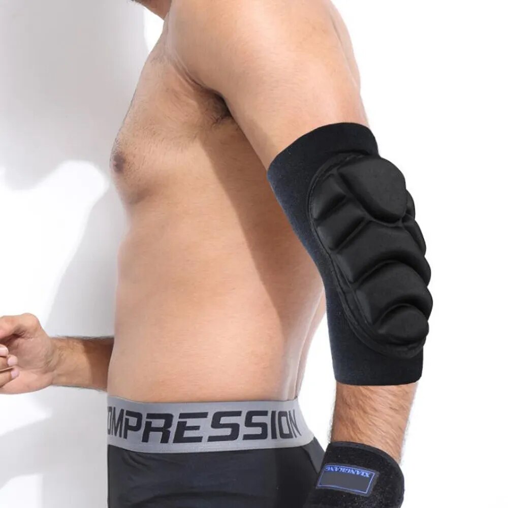 ERUMEI Professional Breathable Sports Elbow Pads Exercise Ski Elbow Support Basketball  Volleyball Arm Sleeve Protection