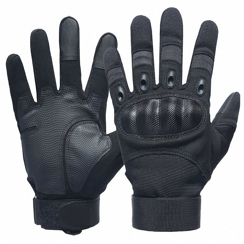 CTHOPER Men & Women Touch Screen Motorcycle Full Finger Knuckle Gloves
