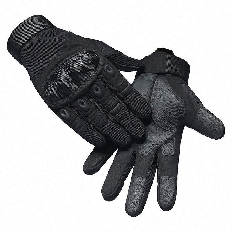 CTHOPER Men & Women Touch Screen Motorcycle Full Finger Knuckle Gloves