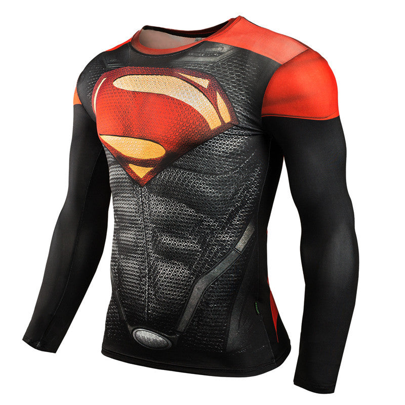 Men's Cosplay 3D Printed Long Sleeve T Shirts - CTHOPER