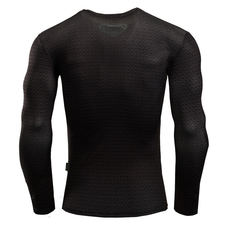 Men's 3D Printed Long Sleeve Plus Size T Shirts - CTHOPER