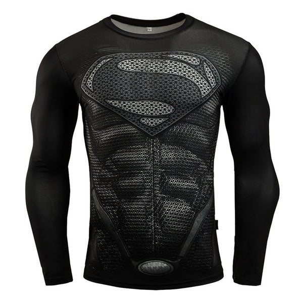 Men's Cosplay 3D Printed Long Sleeve T Shirts - CTHOPER