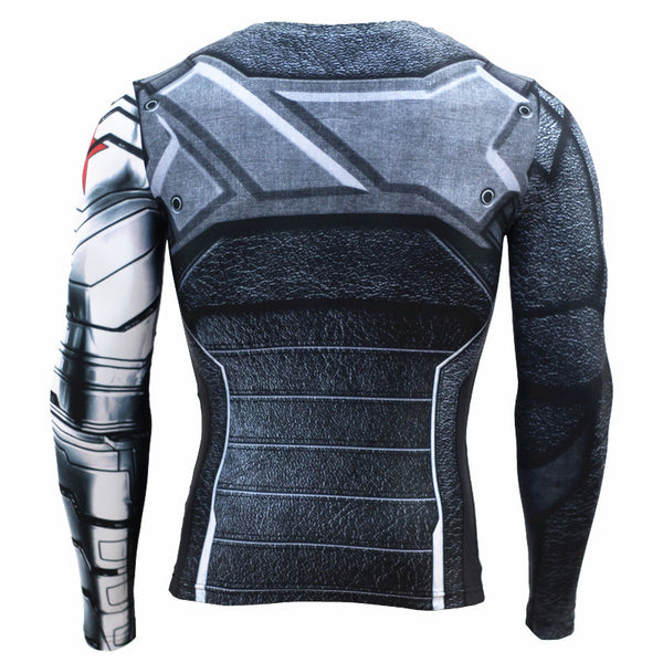 Men's 3D Printed Long Sleeve T Shirts - CTHOPER