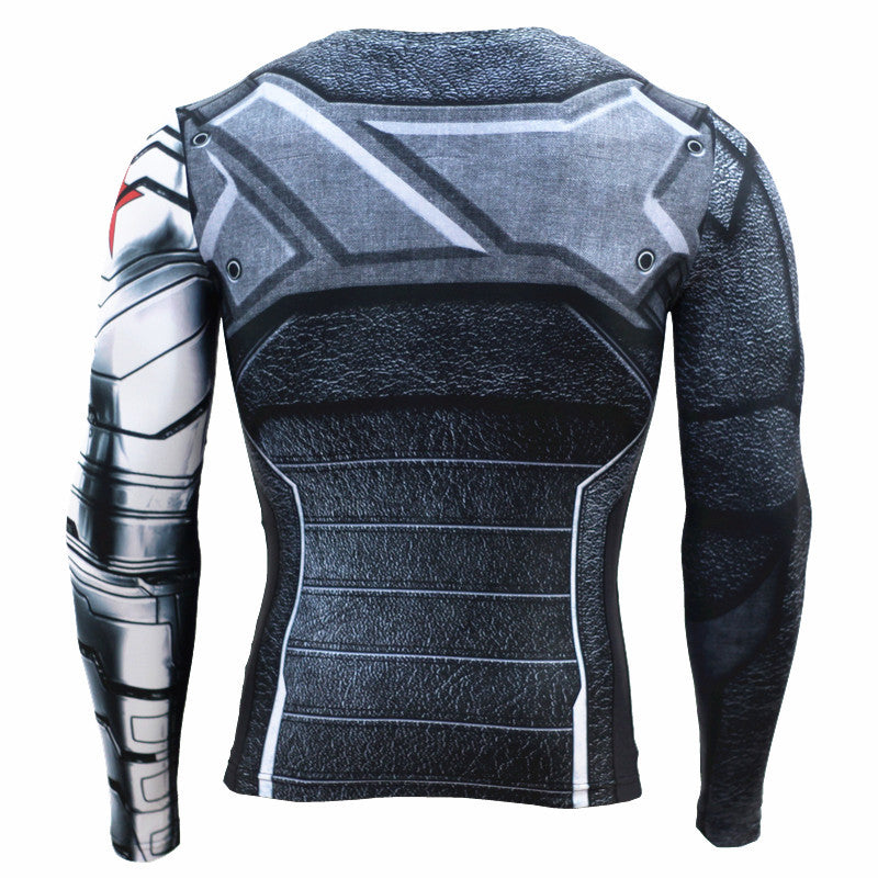 Men's 3D Printed Long Sleeve T Shirts - CTHOPER