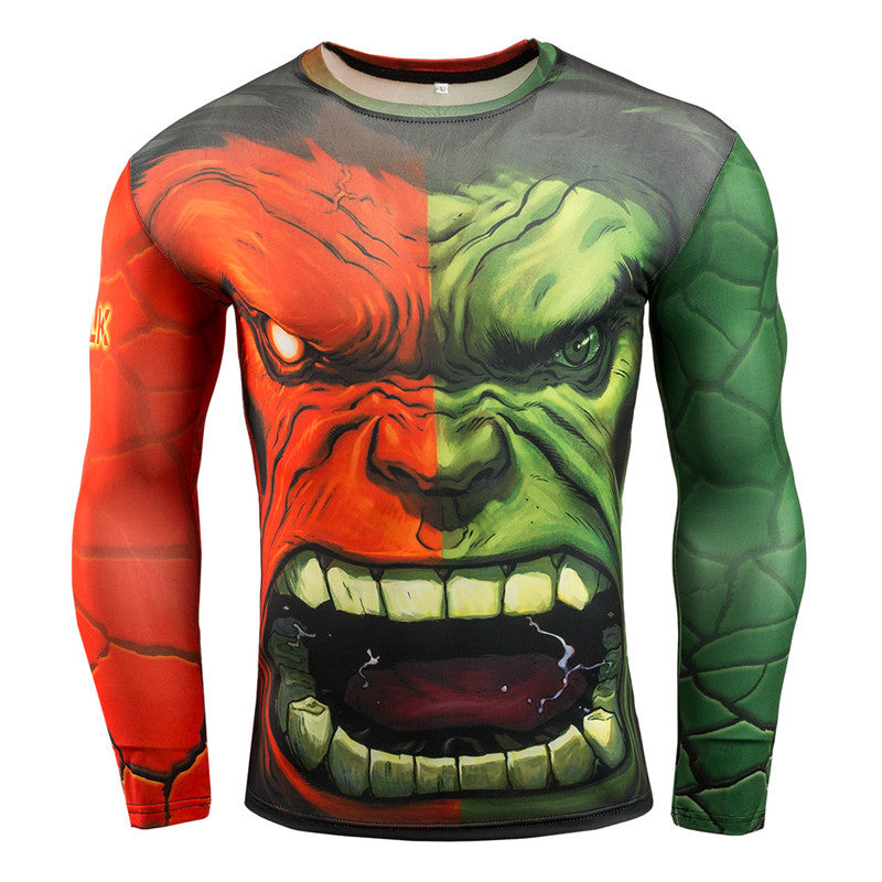 Men's Cosplay 3D Printed Long Sleeve T Shirts - CTHOPER