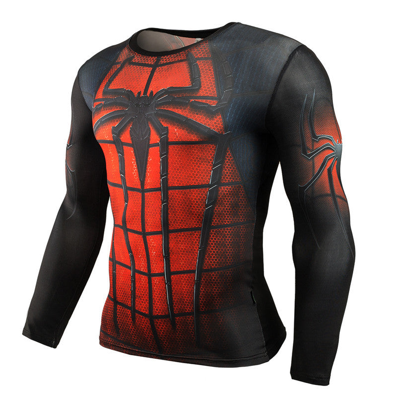 Men's Cosplay 3D Printed Long Sleeve T Shirts - CTHOPER