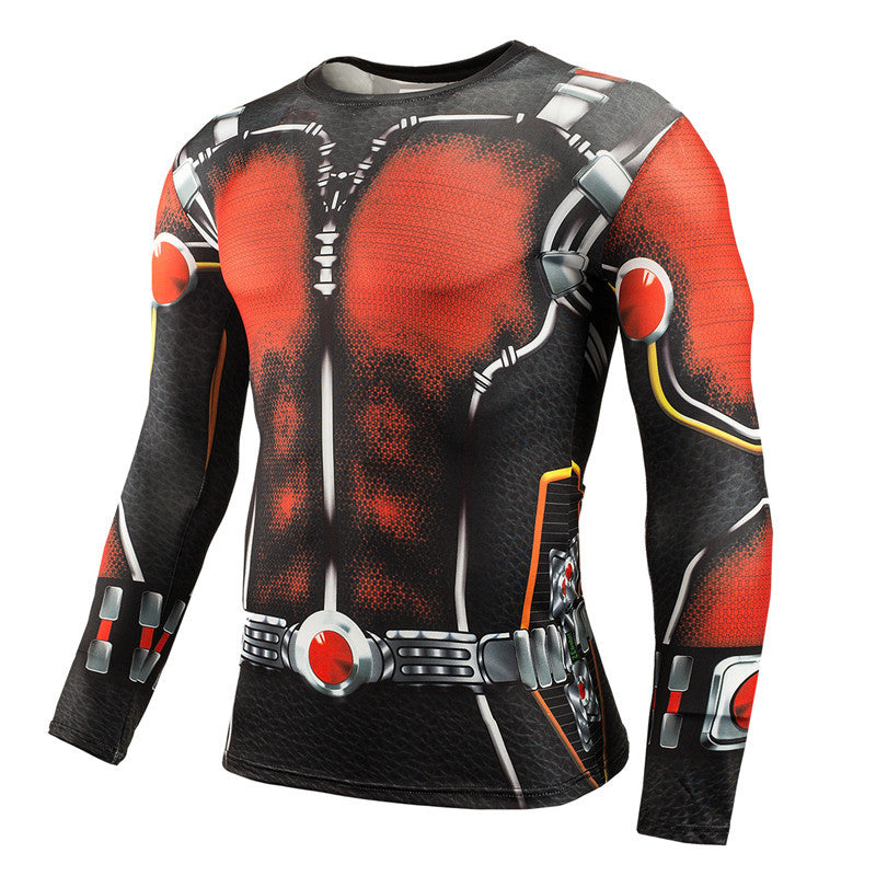 Men's Cosplay 3D Printed Long Sleeve T Shirts - CTHOPER