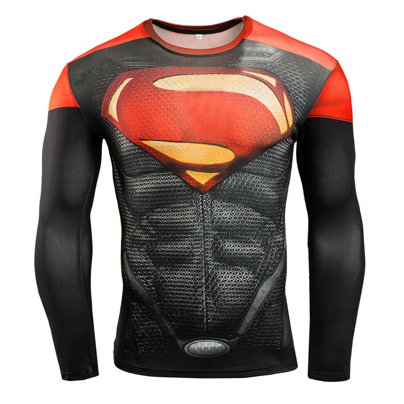 Men's Cosplay 3D Printed Long Sleeve T Shirts - CTHOPER