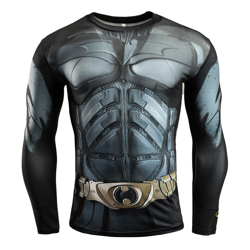 Men's Cosplay 3D Printed Long Sleeve T Shirts - CTHOPER