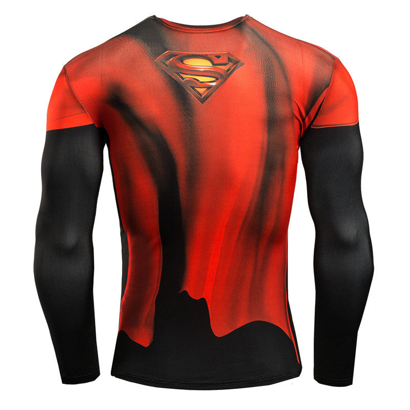 Men's Cosplay 3D Printed Long Sleeve T Shirts - CTHOPER