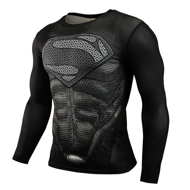 Men's Cosplay 3D Printed Long Sleeve T Shirts - CTHOPER