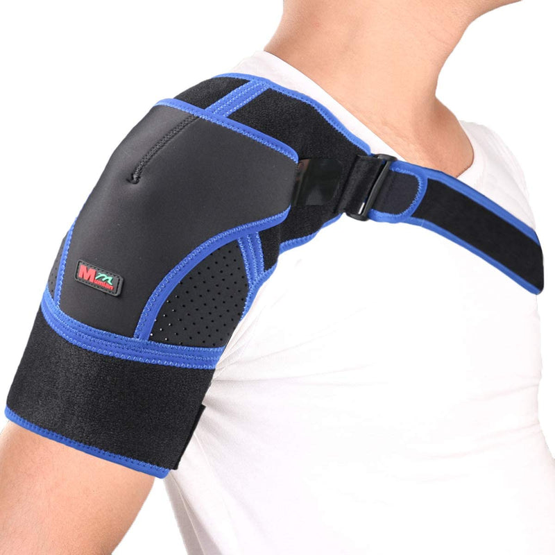 Adjustable Shoulder Support Brace,Rotator Cuff Support for Injury Prevention,Dislocated AC Joint,Frozen Shoulder Pain,Bursitis,Tendinitis (Left/Right) - CTHOPER
