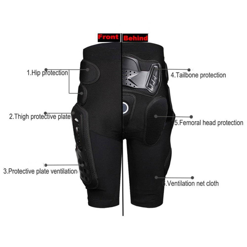 Motorcycle Riding Bicycle Armor Shorts - CTHOPER