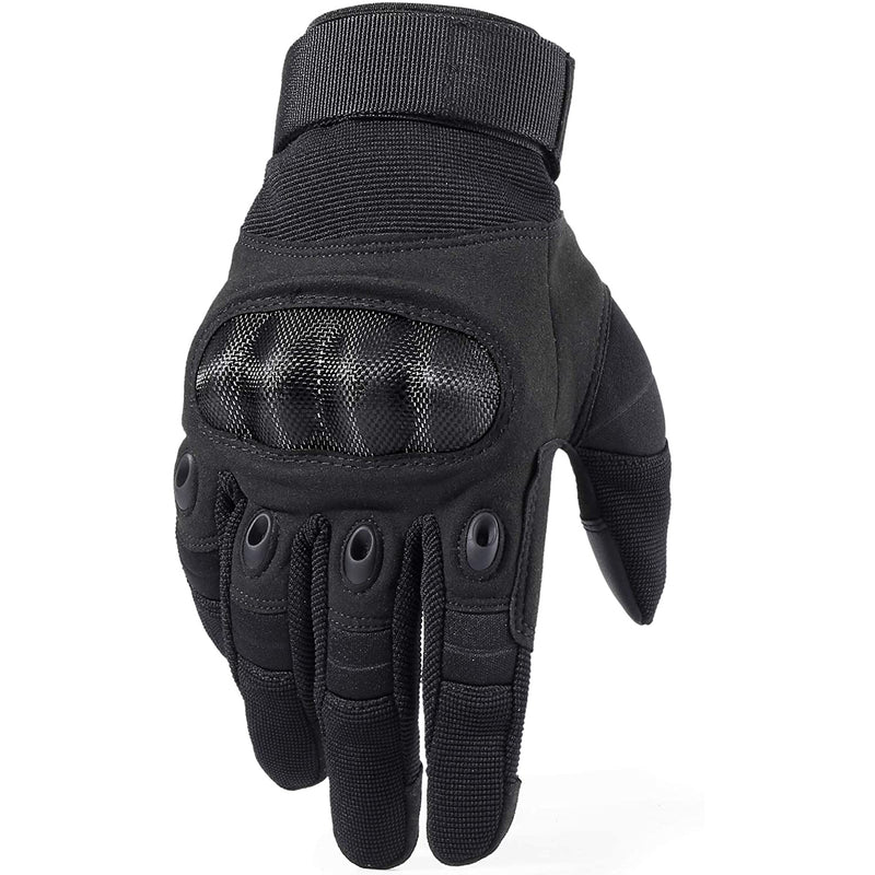 CTHOPER Men & Women Touch Screen Motorcycle Full Finger Knuckle Gloves