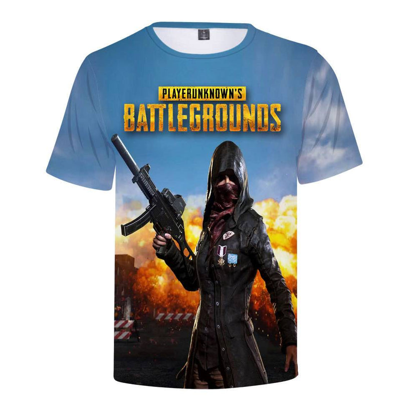 Men's Game PUBG 3D Short Sleeve T Shirts - CTHOPER