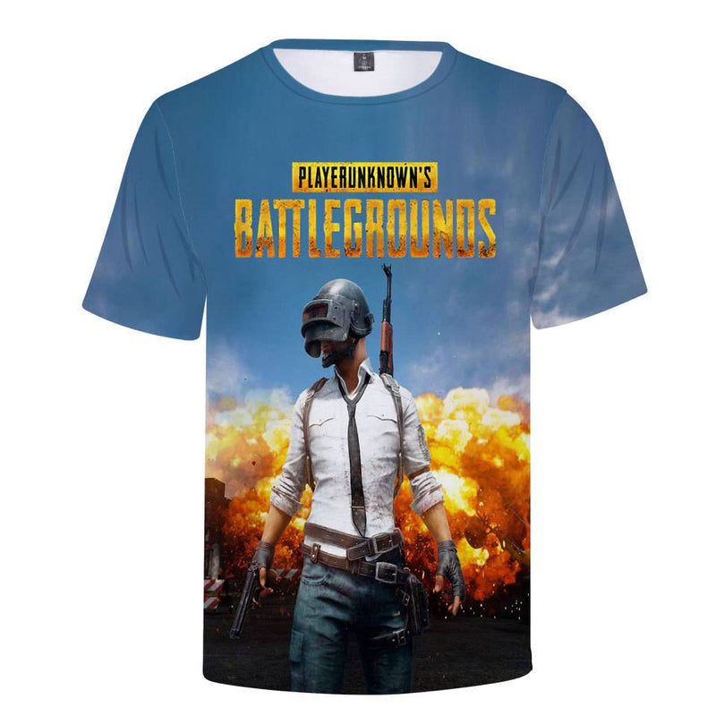 Men's Game PUBG 3D Short Sleeve T Shirts - CTHOPER