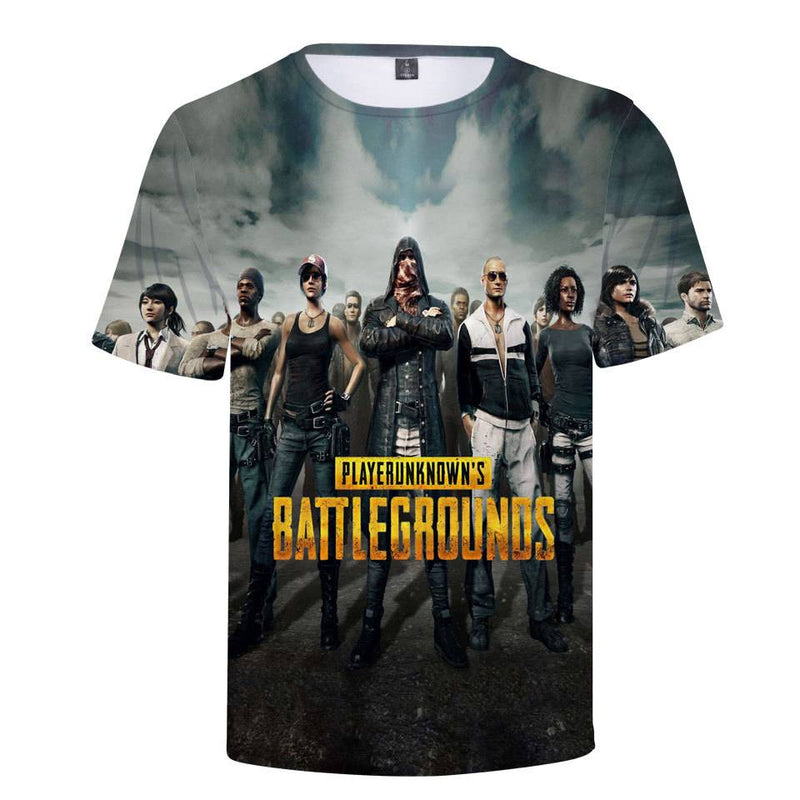 Men's Game PUBG 3D Short Sleeve T Shirts - CTHOPER