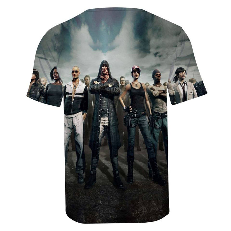 Men's Game PUBG 3D Short Sleeve T Shirts - CTHOPER