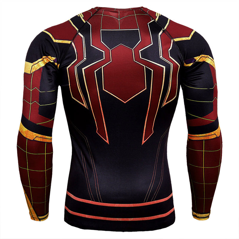 Men's 3D Printed Long Sleeve Plus Size T Shirts - CTHOPER