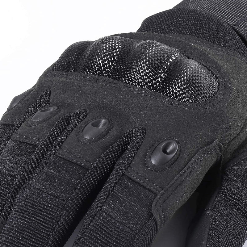 CTHOPER Men & Women Touch Screen Motorcycle Full Finger Knuckle Gloves