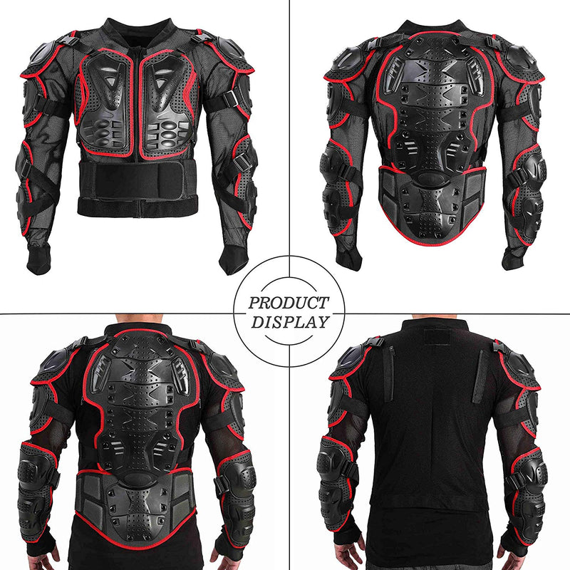 Motorcycle Riding Armor Jacket Body Protective Gear - CTHOPER