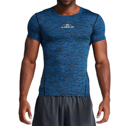 Men's Running Short Sleeve Compression T-Shirts - CTHOPER