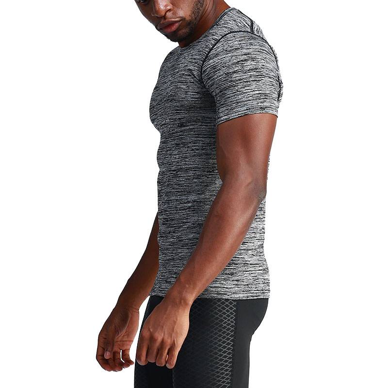 Men's Running Short Sleeve Compression T-Shirts - CTHOPER