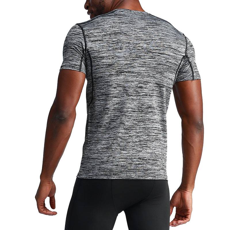 Men's Running Short Sleeve Compression T-Shirts - CTHOPER