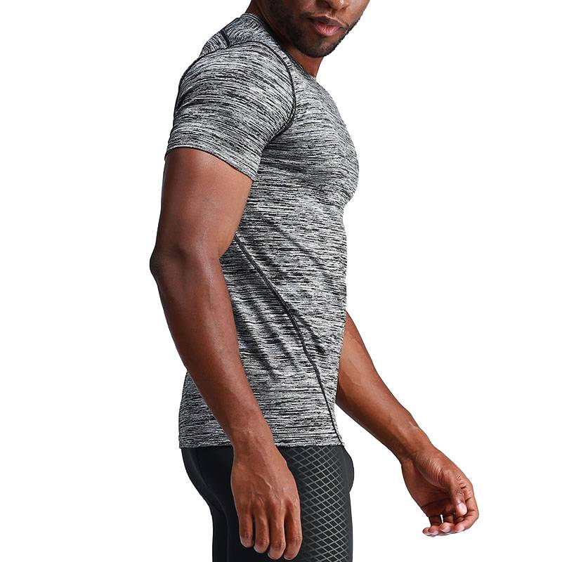 Men's Running Short Sleeve Compression T-Shirts - CTHOPER