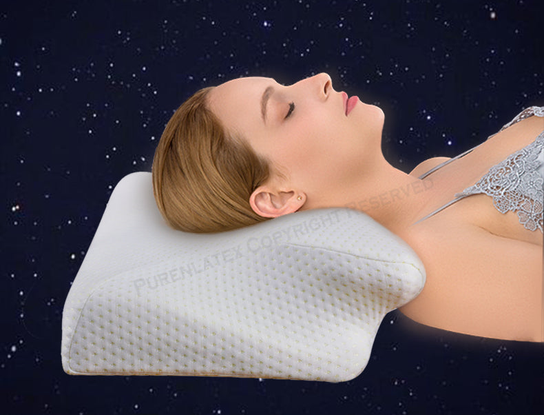 14cm Contour Memory Foam Cervical Pillow Orthopedic Neck Pain Pillow for Side Back Stomach Sleeper Remedial Pillows