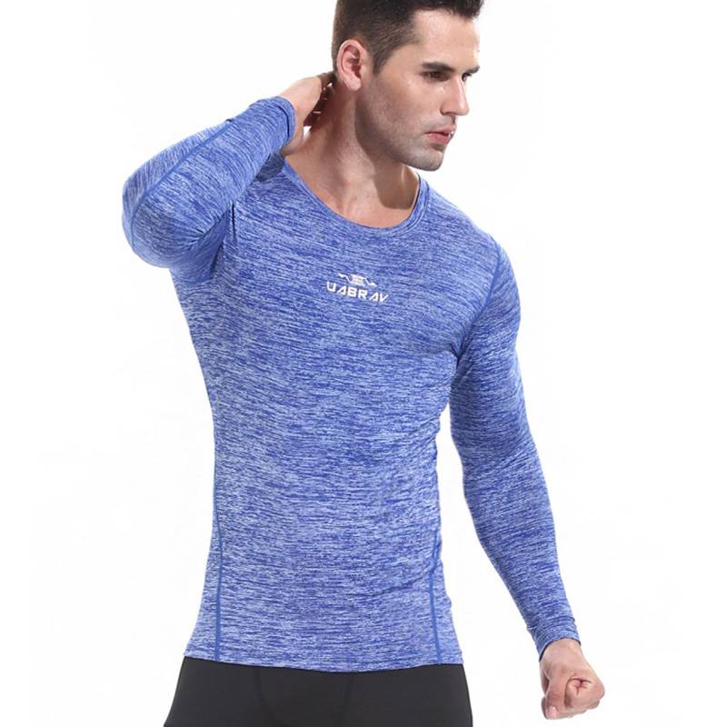 Men's Pro Running Long Sleeve Compression T-Shirts - CTHOPER
