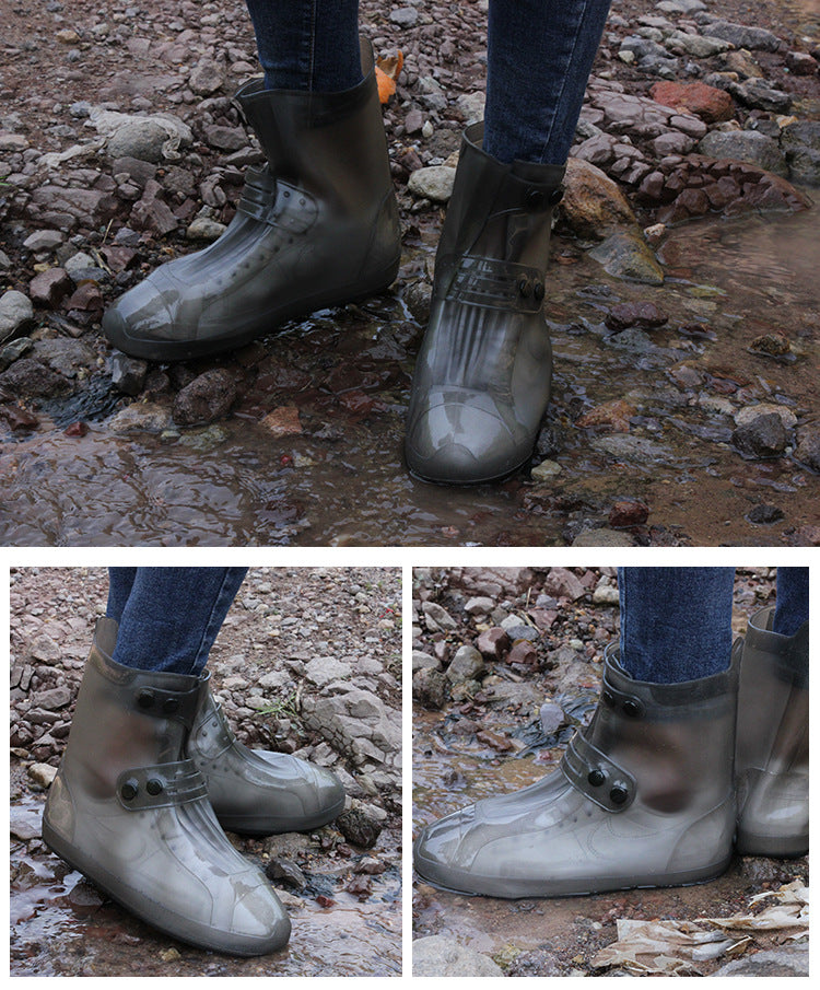 Rubber Waterproof Shoes / Boots Covers / Rain Overshoes - CTHOPER