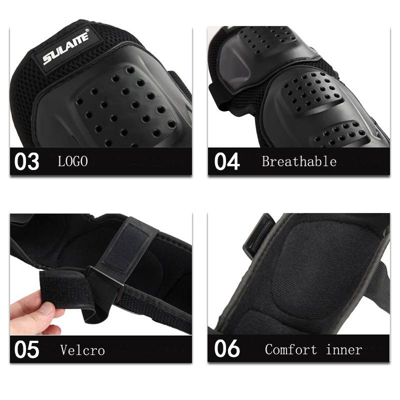 Motorcycle Knee & Elbows Pads Protective Gear - 4PCS - CTHOPER