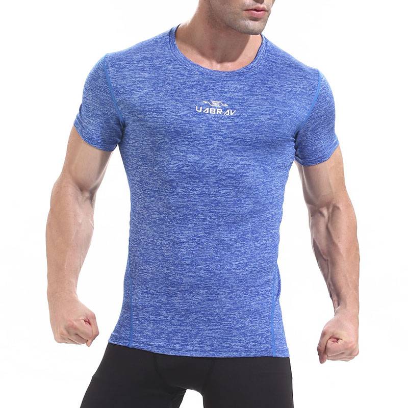 Men's Running Short Sleeve Compression T-Shirts - CTHOPER